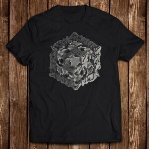 HyperCubism T-Shirt Print By Neil Gibson Creations